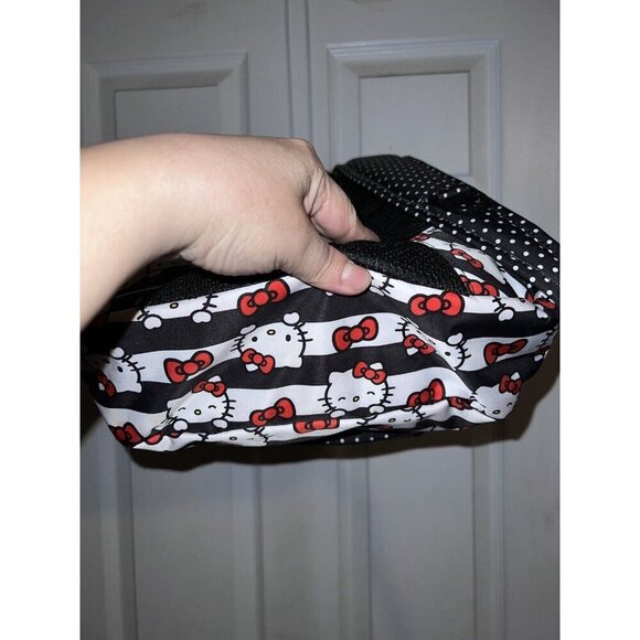 Jujube X HELLO KITTY Be Packed Backpack Dots & Stripes Bookbag Travel - Picture 8 of 16